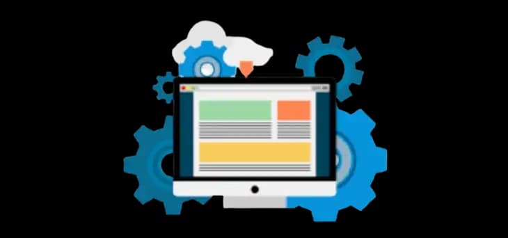 Shopify website management illustration